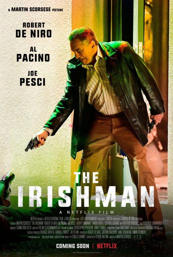 Eerste poster The Irishman met Robert De Niro en Al Pacino