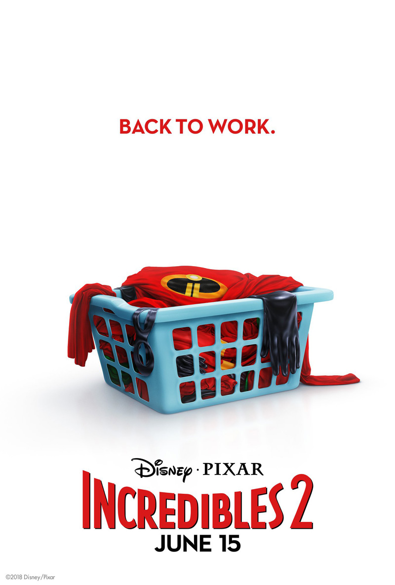 Nieuwe Incredibles 2 poster