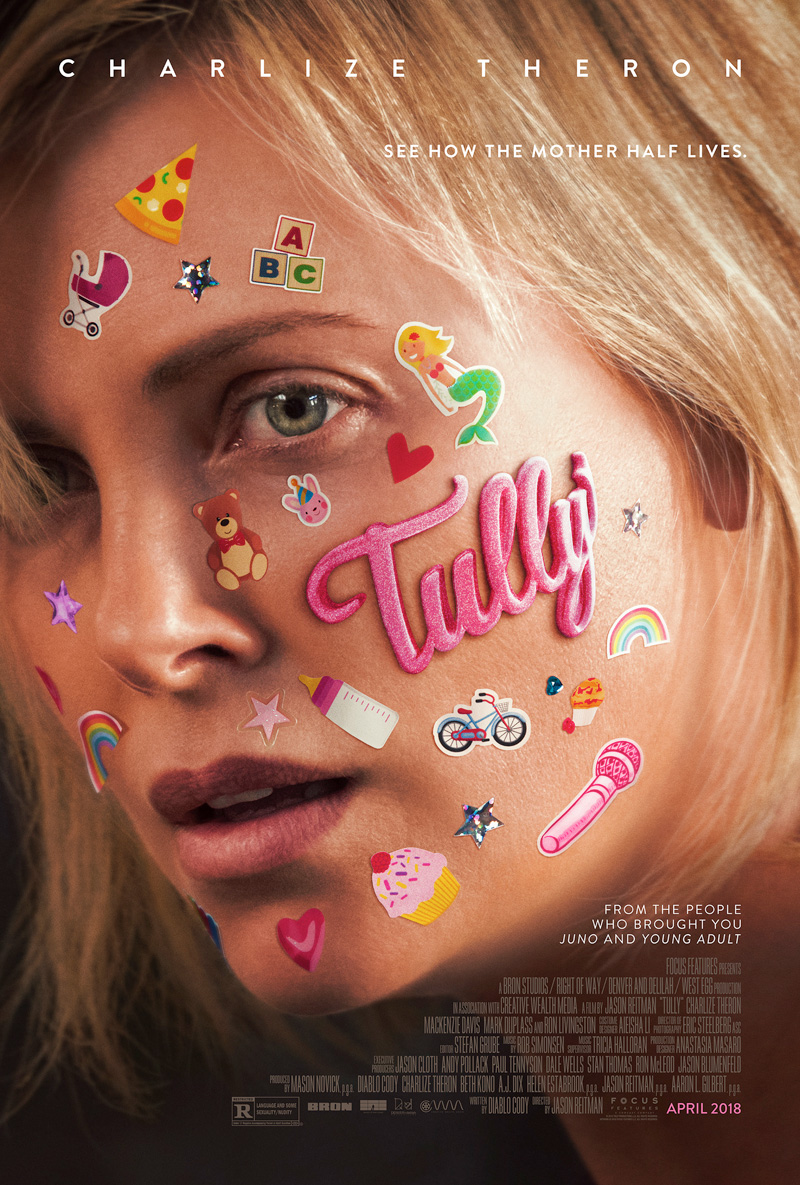 Eerste poster Tully met Charlize Theron
